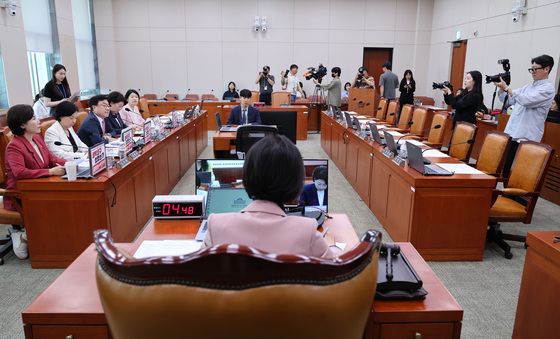 성평등가족위원회 與 의원들의 빈자리