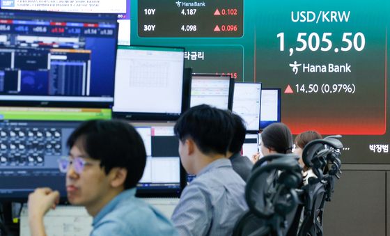 1500원 넘긴 원달러 환율