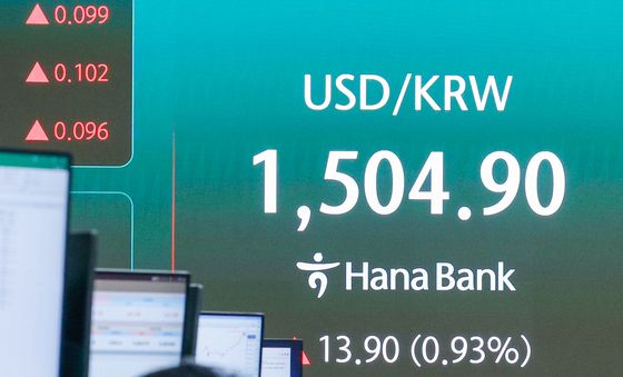 1500원 넘긴 원달러 환율