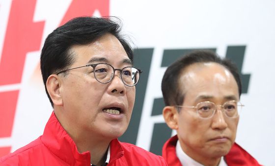 송언석 원내대표 "李 대통령 관권선거" 반발