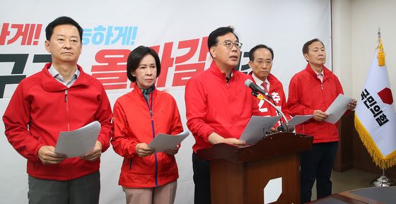 국민의힘 "李 대통령 관권선거" 반발