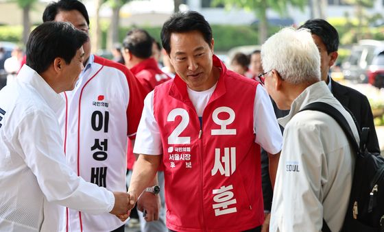 오세훈 후보, 2026 서울시민체육대축전 참석