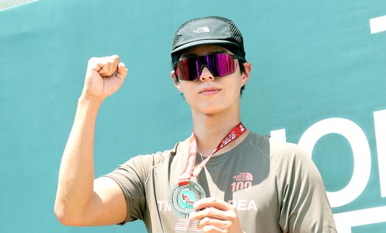 10km 코스 완주한 박보검