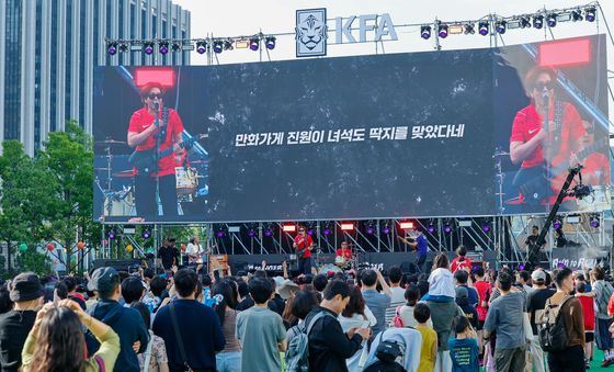 북중미 월드컵 명단 발표, 치어링 콘서트