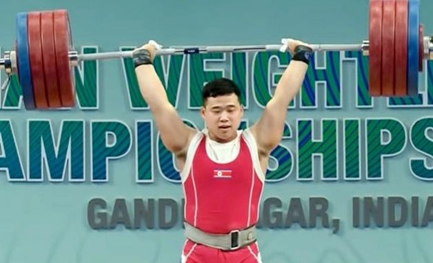 北 노광렬, 금메달 2개…세계·아시아 신기록 수립