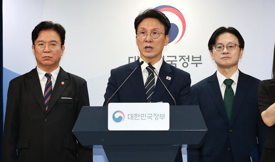 삼성전자 파업 관련 대국민담화 하는 김민석 국무총리