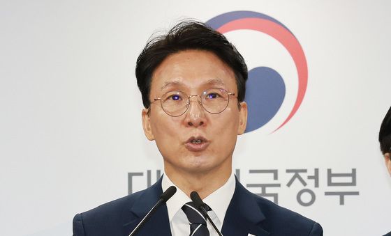 삼성전자 파업 관련 대국민담화 하는 김민석 국무총리