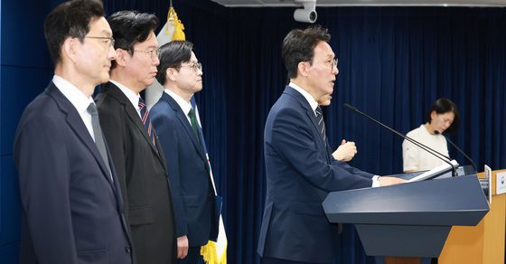 삼성전자 파업 관련 대국민담화 하는 김민석 국무총리