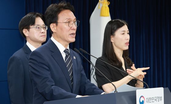 삼성전자 파업 관련 대국민담화 하는 김민석 국무총리
