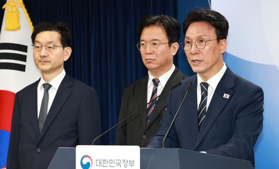 삼성전자 파업 관련 대국민담화 하는 김민석 국무총리