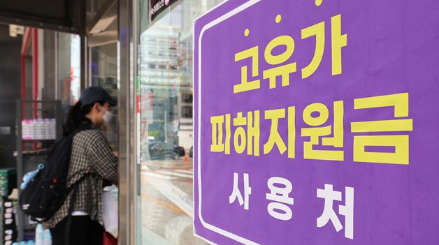 '고유가 피해지원금 사용가능'