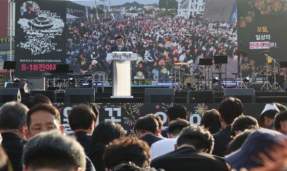 우원식 의장 "5·18이 12·3 막았다"