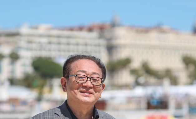 칸영화제 찾은 박광수 BIFF 이사장