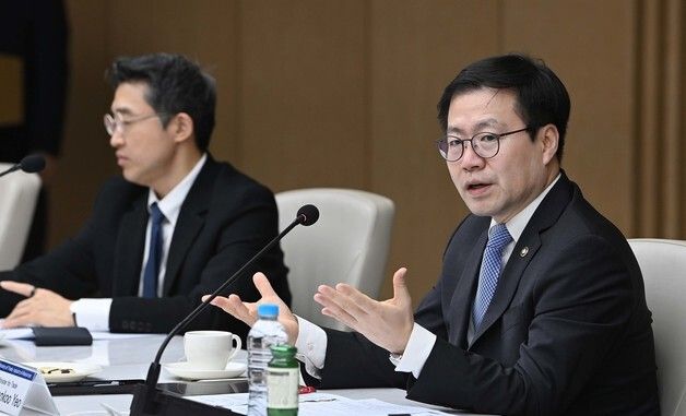 발언하는 여한구 통상교섭본부장