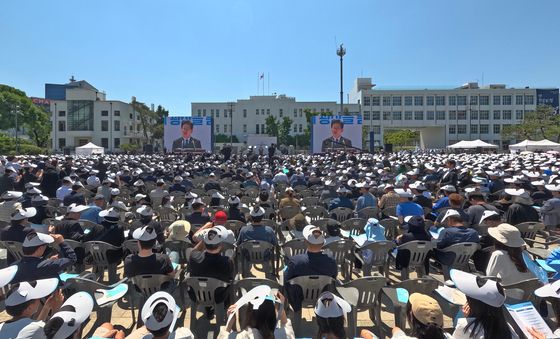5.18기념사 하는 이재명 대통령
