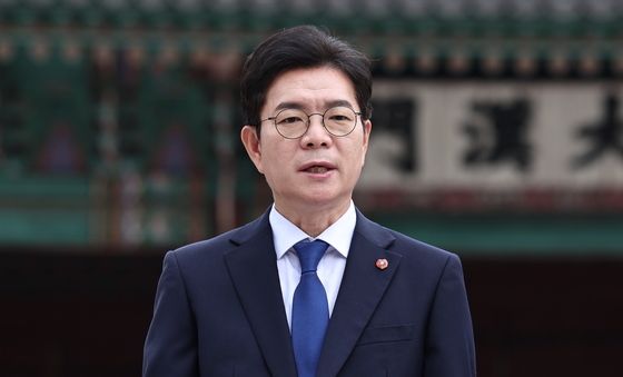 인사말하는 정원오 후보