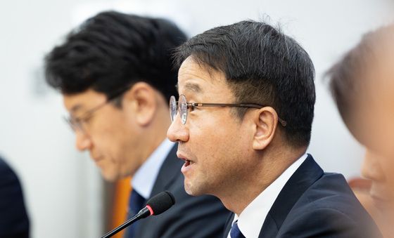 후반기 국회의장단 선출 위한 본회의 국민의힘 협조 당부하는 한병도 원내대표