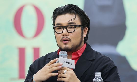 창극 '효명' 설명하는 작창가 유태평양