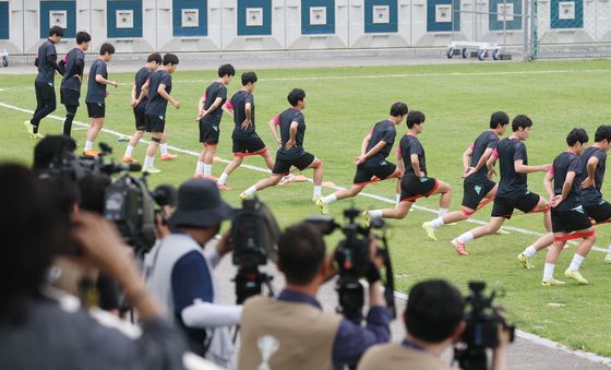 열띤 취재 열기