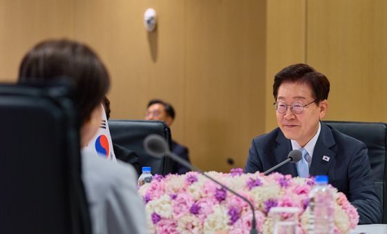 한일 정상회담 발언하는 이재명 대통령
