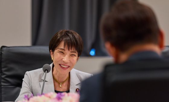 한일 정상회담 발언하는 다카이치 사나에 일본 총리