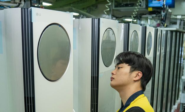 LG 휘센 에어컨, 이른 무더위 속 생산라인 풀가동