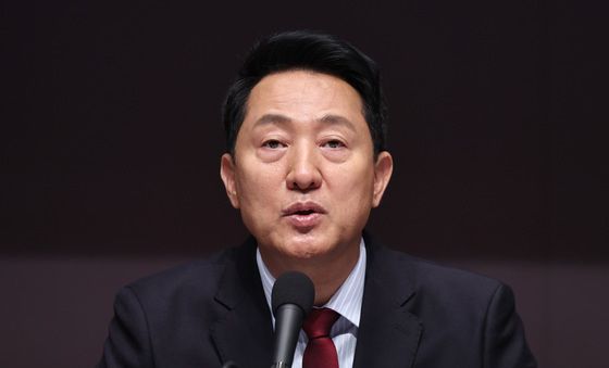 모두발언하는 오세훈 서울시장 후보