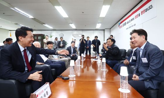 오세훈 시장, 교통회관 회원사 간담회