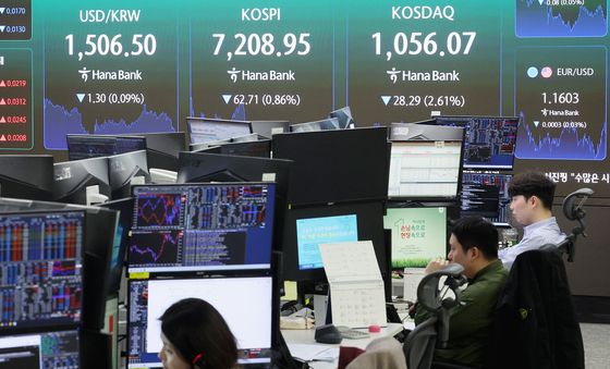 환율 1500원대…국내 금융시장 동반 출렁