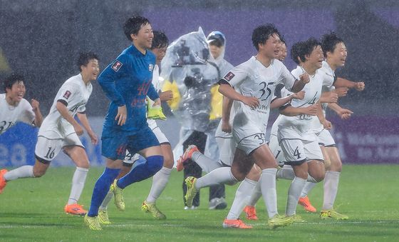 결승행 확정한 내고향여자축구단