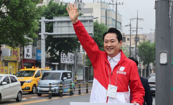 장동혁 대전서 지지 호소