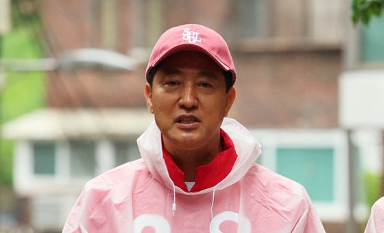 출정 메시지 발표하는 오세훈 후보