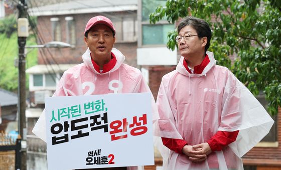 오세훈, 유년시절 보낸 골목길서 츨정 메시지 발표