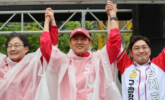 강북 표심 호소하는 오세훈