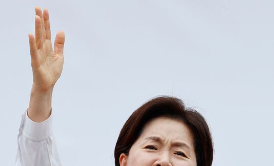 지지 호소하는 양향자 후보