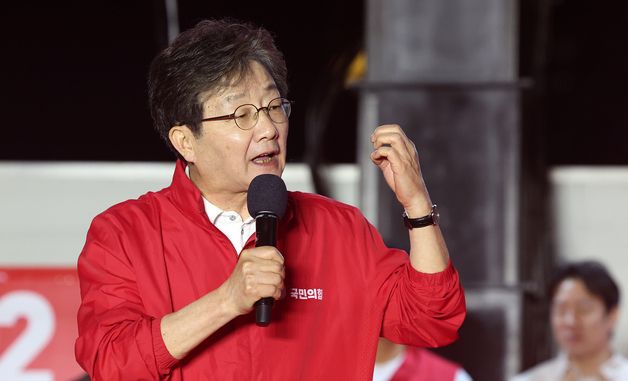 오세훈 후보 지지 발언하는 유승민 전 의원
