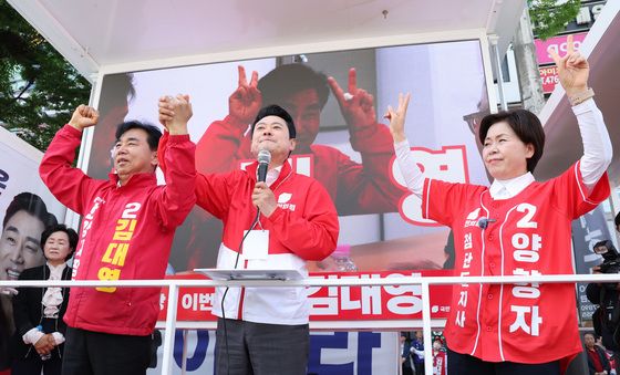 경기남부 지원 나선 장동혁 대표