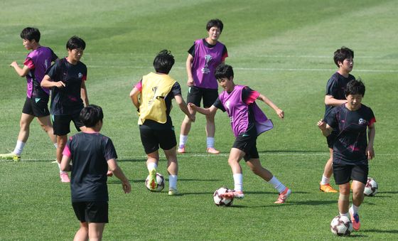 결승전 앞두고 마지막 담금질