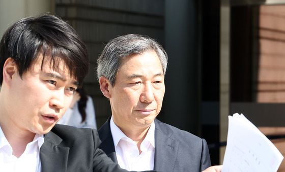 구속심사 마친 '관저 이전 예산 전용 의혹' 윤재순 전 총무비서관