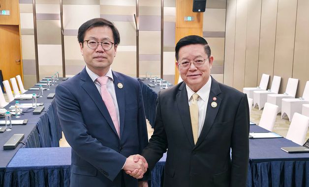 여한구 통상교섭본부장, 까오 끔 후은 아세안 사무총장 면담