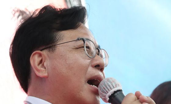 송언석, 김두겸·김태규 지원사격