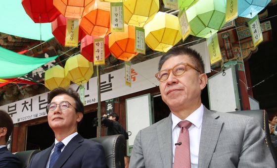 전재수 후보와 박형준 후보