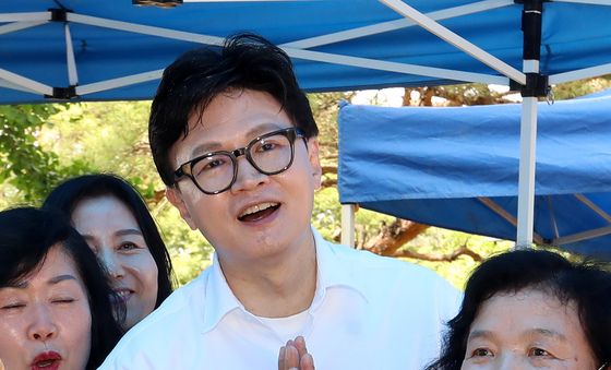 한동훈 후보, 불심 공략