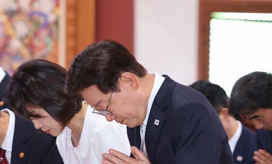 부처님오신날 봉축법요식 찾은 이재명 대통령