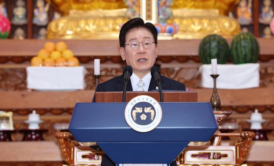 이재명 대통령, 부처님오신날 봉축법요식 축사