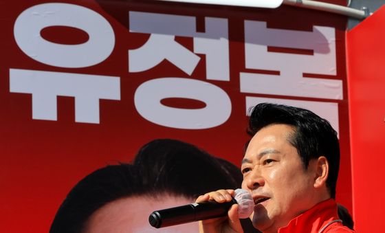 지지호소하는 장동혁 국민의힘 대표