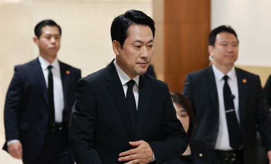 장동혁 국민의힘 대표, 이회장 전 총재 부인 한인옥 여사 빈소 조문