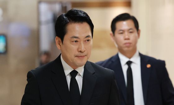 장동혁 대표, 이회장 전 총재 부인 한인옥 여사 빈소 조문