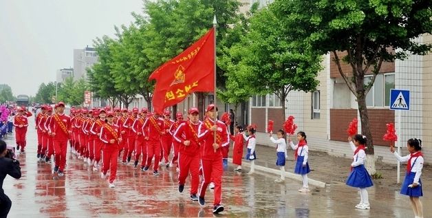 北 소년단, 창립 80주년 맞아 김정은 '충성 편지'