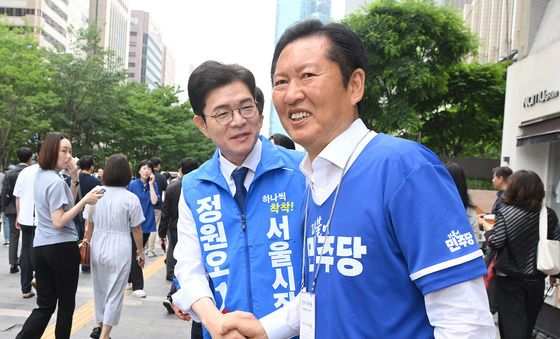 정원오 지원 나선 정청래 대표